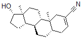CAS#: 1093-60-3, (5S,8R,9S,10S,13S,14S,17S)-17-Hydroxy-10,13-Dimethyl-4,5,6,7,8,9,11,12,14,15,16,17-Dodecahydro-1H-Cyclopenta[a]Phenanthrene-2-Carbonitrile