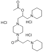 CAS#: 109377-02-8, [1-Piperidin-1-Yl-3-[4-(3-Piperidin-1-Ylpropanoyl)Piperazin-1-Yl]Propan-2-Yl] Acetate Trihydrochloride
