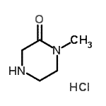 CAS#: 109384-27-2, 1-Methyl-2-Piperazinone Hydrochloride (1:1)