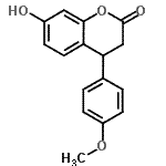 CAS#: 109386-28-9, 7-Hydroxy-4-(4-Methoxyphenyl)-2-Chromanone