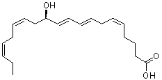 CAS#: 109430-12-8, (5Z,8E,10E,12R,14Z,17Z)-12-Hydroxy-5,8,10,14,17-Icosapentaenoic Acid