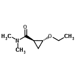 CAS#: 109459-24-7, (1R,2R)-2-Ethoxy-N,N-Dimethylcyclopropanecarboxamide