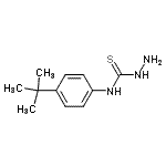 CAS#: 109509-79-7, N-[4-(2-Methyl-2-Propanyl)Phenyl]Hydrazinecarbothioamide