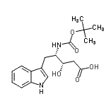 CAS 登录号：109579-23-9， 2,4,5-三脱氧-5-(1H-吲哚-3-基)-4-({[(2-甲基-2-丙基)氧基]羰基}氨基)-L-苏-戊糖酸