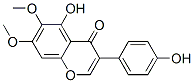 CAS#: 1096-58-8, 5-Hydroxy-3-(4-Hydroxyphenyl)-6,7-Dimethoxychromen-4-One