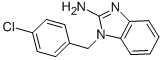 CAS#: 109635-38-3, 1-[(4-Chlorophenyl)Methyl]-1H-Benzimidazol-2-Amine