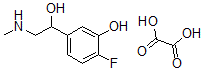 CAS#: 109672-73-3, 2-Fluoro-5-(1-Hydroxy-2-Methylaminoethyl)Phenol oxalate