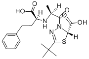 CAS#: 109683-79-6, (2S)-5-Tert-Butyl-3-[(2S)-2-[[(2S)-1-Hydroxy-1-Oxo-4-Phenylbutan-2-Yl]Amino]Propanoyl]-2H-1,3,4-Thiadiazole-2-Carboxylic Acid