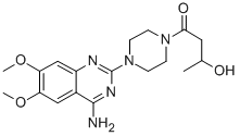 CAS#: 109713-79-3, 1-[4-(4-Amino-6,7-Dimethoxyquinazolin-2-Yl)Piperazin-1-Yl]-3-Hydroxybutan-1-One