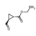 CAS 登录号：109716-61-2， 乙基(1S,2S)-2-甲酰基环丙烷羧酸酯