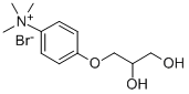 CAS 登录号：109732-00-5， [4-(2,3-二羟基丙氧基)苯基]-三甲基溴化铵