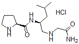 CAS#: 109772-52-3, N-{(2S)-1-[(2-Amino-2-oxoethyl)amino]-4-methylpentan-2-yl}-L-prolinamide hydrochloride