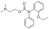 CAS 登录号：109806-63-5， 2-二甲基氨基乙基N-(2-乙氧基苯基)-N-苯基氨基甲酸酯