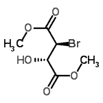 CAS 登录号：109874-90-0， 二甲基(2S,3S)-2-溴-3-羟基琥珀酸盐