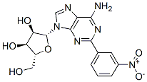 CAS#: 109875-47-0, (2R,3R,4S,5R)-2-[6-Amino-2-(3-Nitrophenyl)Purin-9-Yl]-5-(Hydroxymethyl)Oxolane-3,4-Diol