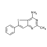 CAS#: 109879-70-1, 2-Methyl-6-Phenylthieno[3,2-d]Pyrimidin-4-Amine