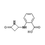 CAS#: 109880-68-4, 2-[(4-Oxo-2-Azetidinyl)Amino]Benzoic Acid