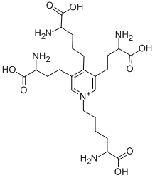 CAS#: 11003-57-9, 2-Amino-6-[4-(4-Amino-4-Carboxy-Butyl)-3,5-Bis(3-Amino-3-Carboxy-Propyl)Pyridin-1-Yl]Hexanoic Acid