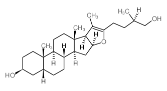 CAS#: 11005-21-3, (25R)-5beta-Furost-20(22)-Ene-3beta,26-Diol