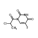 CAS#: 110073-44-4, 1-(2-Chloropropanoyl)-5-Fluoro-2,4(1H,3H)-Pyrimidinedione