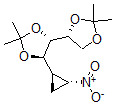 CAS 登录号：110085-92-2， (4S,5R)-4-[(4R)-2,2-二甲基-1,3-二氧戊环-4-基]-2,2-二甲基-5-[(1R,2R)-2-硝基环丙基]-1,3-二氧戊环