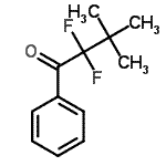 CAS#: 110097-46-6, 2,2-Difluoro-3,3-Dimethyl-1-Phenyl-1-Butanone