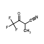 CAS#: 110234-70-3, 4,4,4-Trifluoro-2-Methyl-3-Oxobutanenitrile
