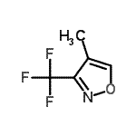CAS#: 110234-72-5, 4-Methyl-3-(Trifluoromethyl)-1,2-Oxazole