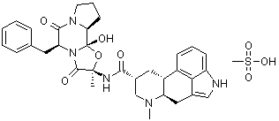 CAS#: 11032-41-0, (5'alpha,10alpha)-5'-Benzyl-12'-Hydroxy-2'-Methyl-3',6',18-Trioxo-9,10-Dihydroergotaman Methanesulfonate (1:1)
