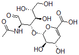 CAS#: 110326-09-5, (4S,5R,6R)-6-[(2R,3R,4R,5R)-2-Acetamido-4,5,6-Trihydroxy-1-Oxohexan-3-Yl]Oxy-4,5-Dihydroxy-5,6-Dihydro-4H-Pyran-2-Carboxylic Acid
