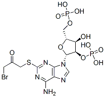 CAS#: 110356-02-0, [[(2S,3S,5R)-5-[6-Amino-2-(3-Bromo-2-Oxopropyl)Sulfanylpurin-9-Yl]-3-Hydroxyoxolan-2-Yl]-Phosphonooxymethyl] Dihydrogen Phosphate
