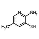 CAS#: 110402-25-0, 2-Amino-5-Methyl-3-Pyridinethiol
