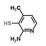 CAS#: 110402-27-2, 2-Amino-4-Methyl-3-Pyridinethiol