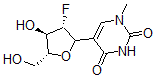 CAS#: 110419-25-5, 5-[(3S,4R,5R)-3-Fluoro-4-Hydroxy-5-(Hydroxymethyl)Oxolan-2-Yl]-1-Methylpyrimidine-2,4-Dione
