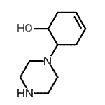 CAS 登录号：110469-60-8， 6-(1-哌嗪基)-3-环己烯-1-醇