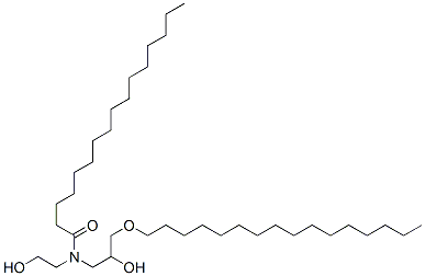 CAS#: 110483-07-3, N-(3-Hexadecoxy-2-Hydroxypropyl)-N-(2-Hydroxyethyl)Hexadecanamide