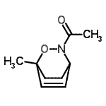 CAS#: 110590-34-6, 1-(1-Methyl-2-Oxa-3-Azabicyclo[2.2.2]Oct-5-En-3-Yl)Ethanone