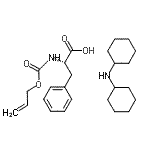 CAS#: 110637-43-9, N-[(Allyloxy)Carbonyl]-L-Phenylalanine - N-Cyclohexylcyclohexanamine (1:1)