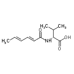 CAS#: 110660-90-7, N-[(2E,4E)-2,4-Hexadienoyl]-D-Valine