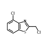CAS#: 110704-20-6, 4-Chloro-2-(Chloromethyl)-1,3-Benzothiazole