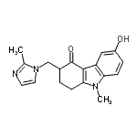 CAS#: 110708-17-3, 6-Hydroxy-9-Methyl-3-[(2-Methyl-1H-Imidazol-1-Yl)Methyl]-1,2,3,9-Tetrahydro-4H-Carbazol-4-One