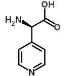 CAS#: 110772-45-7, (2R)-Amino(4-Pyridinyl)Acetic Acid