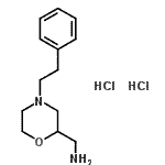 CAS#: 110859-49-9, 1-[4-(2-Phenylethyl)-2-Morpholinyl]Methanamine Dihydrochloride
