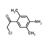 CAS 登录号：110872-53-2， 1-(4-氨基-2,5-二甲基苯基)-2-氯乙烷酮