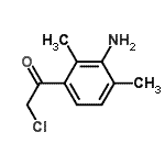 CAS 登录号：110872-57-6， 1-(3-氨基-2,4-二甲基苯基)-2-氯乙烷酮
