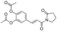 CAS#: 110882-08-1, [2-Acetyloxy-4-[(E)-3-Oxo-3-(2-Oxopyrrolidin-1-Yl)Prop-1-Enyl]Phenyl] Acetate
