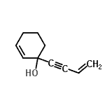 CAS#: 110890-53-4, 1-(3-Buten-1-Yn-1-Yl)-2-Cyclohexen-1-Ol