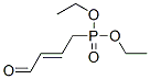 CAS 登录号：110905-37-8， (E)-4-二乙氧基磷酰丁-2-烯醛