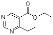 CAS#: 110960-75-3, Ethyl 4-Ethyl-5-Pyrimidinecarboxylate