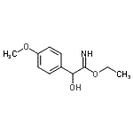 CAS#: 110972-63-9, Ethyl 2-Hydroxy-2-(4-Methoxyphenyl)Ethanimidate